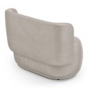 Ver imagem 5 de Kit 02 Poltronas e 01 Namoradeira Orgânica Molly Veludo Bege - Desk Design