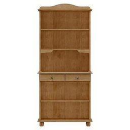 Cristaleira 4 Portas Rubi Madeira Maciça Freijo - Fn - 3