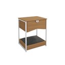 Ver imagem 2 de Mesa de Cabeceira com Uma Gaveta Industrial