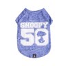 Roupa Para Cachorro Camiseta Inverno Snoopy 50 Shadow Azul M - 1