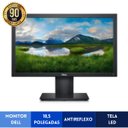 Ver imagem 3 de Monitor Dell 18,5 Polegadas Antireflexo Displayport Led Preto - Bivolt