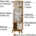 Ver imagem 7 de Cristaleira Buffet Aparador Mesa De Centro Naturale Off White MDT