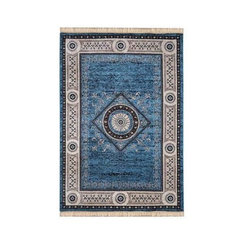 Tapete Belga Bruxelas 9 Azul 0,40x0,60m - Edantex