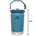 Ver imagem 2 de Garrafa Jug Térmico Flip Straw Lagoon Stanley Água 1,2 Litros:Azul