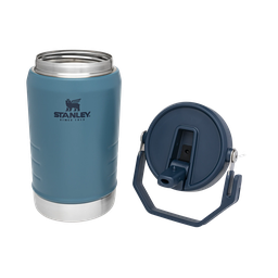 Garrafa Jug Térmico Flip Straw Lagoon Stanley Água 1,2 Litros:Azul - 5