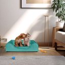 Ver imagem 3 de Cama Caminha para Pet Berço para Cachorro e Gato Veludo Azul Turquesa Bz Home Decor