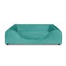 Cama Caminha para Pet Berço para Cachorro e Gato Veludo Azul Turquesa Bz Home Decor - 2