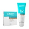 Sunless Pó Compacto Bronze + Protetor Solar Facial - 1