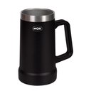 Ver imagem 1 de Caneca Térmica de Cerveja 500ml Preta Mor