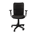 Ver imagem 3 de Cadeira Escritório Tela New Pop:preto