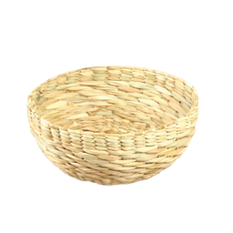 Cuia Palha de Taboa Rustico Vaso Flor Organizador - 3