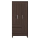Ver imagem 2 de Guarda Roupa Roupeiro Wind 3 Portas 2 Gavetas Café Touch Demóbile