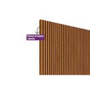 Ver imagem 4 de Painel P/ Banheiro até 90 Pol Modular 2.6 Ripado 258x250cm Nature Fosco - Linea Brasil