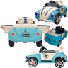 Carro Eletrico Bang Toys Fusca Beetle Classico Azul 12v Controle - 2