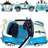 Carro Eletrico Bang Toys Fusca Beetle Classico Azul 12v Controle - 3