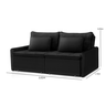 Sofa Cama Arizona Confort Versátil Retrátil Rodizios - 6