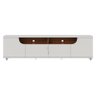 Rack Bancada Ambiente Santorini Off White Matte Freijó – Colibri - 6