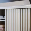 Ver imagem 4 de Rack Bancada Ambiente Santorini Off White Matte Freijó – Colibri