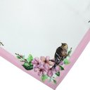 Ver imagem 2 de Kit 4 Guardanapos de Tecido Ring Delicado Pássaro 40cmx40cm