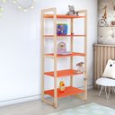 Ver imagem 1 de Estante Infantil Multiuso Colorê Laranja Alta 64x150