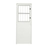 Porta Social Lambril Alumínio Branco 2.10 X 80 Lado Direito – Hale - 4