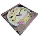 Ver imagem 3 de Relógio de Parede Omega 24cm Quartz Phr003 Diversos Modelos Branco Natureza