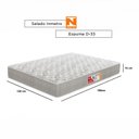 Ver imagem 3 de Colchão Viúva Prorelax Turquesa D33 128x188x14 Cinza e Branco