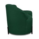 Ver imagem 7 de Sofá 2 Lugares Orgânico 140cm Pé Ferro Preto Morgan Bouclê D03 - D’Rossi
