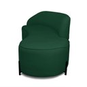 Ver imagem 6 de Sofá 2 Lugares Orgânico 140cm Pé Ferro Preto Morgan Bouclê D03 - D’Rossi