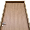 Ver imagem 3 de Kit Porta de Madeira Lisa Angelim 210x72cm Batente 14cm Uniportas Abertura Esquerda