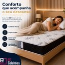 Ver imagem 5 de Colchão Solteiro Espuma D20 Bordado 188x88x8cm Antialérgico
