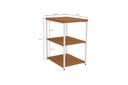 Ver imagem 3 de Mesa Apoio Estante P/ Livros Kappesberg Li004 Canela/branco