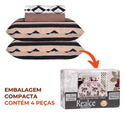 Jogo de Cama Queen Duplo 4 Peças Sultan Realce Premium Akira 2 - 7 Jogo de Cama Queen Duplo 4 Peças Sultan Realce Premium Akira 2 - 7