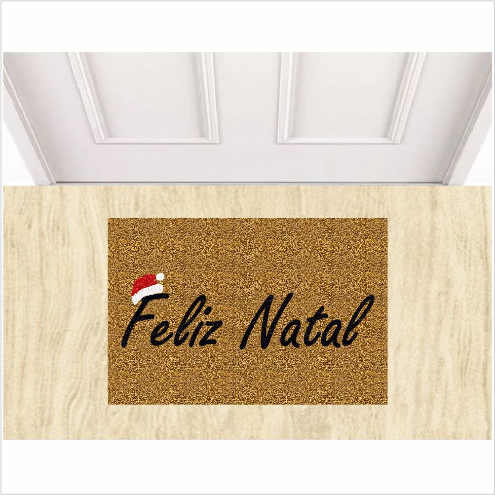 TAPETE DECORAÇÃO DE NATAL GORRO PAPAI NOEL. DECORAÇÃO DE FELIZ NATAL PARA QUARTO SALA BANHEIRO