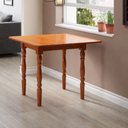 Ver imagem 2 de Mesa Dobrável Piratini Andreia Madeira 96cm Cor Mel