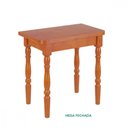 Ver imagem 6 de Mesa Dobrável Piratini Andreia Madeira 96cm Cor Mel
