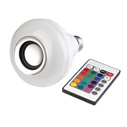 Lâmpada Bulb Led Musical Rgb Caixa de Som + Controle Remoto - 2