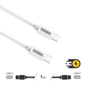 Ver imagem 2 de Cabo Usb-c de 1m 3a Tipo C Carregamento Rápido Branco