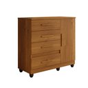 Ver imagem 2 de Cômoda New Florença Em MDP Benetil Móveis