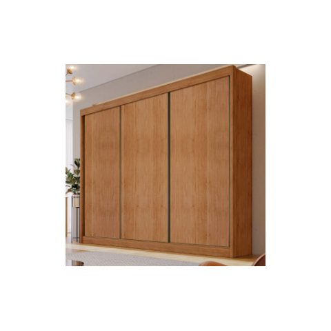 Guarda Roupa Casal Diamond 3 Portas 6 Gavetas Novo Horizonte