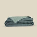 Ver imagem 1 de Colcha Ultra Microfibra - A\casa Colcha Ultra Microfibra Azul Queen - A\casa