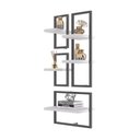 Ver imagem 2 de Conjunto 5 Prateleiras Industrial Branco - Pleno