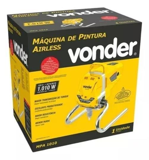 Máquina Pintura Vonder Mpa 1010 Airless 1ano Garantia 110v - 4