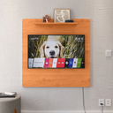 Ver imagem 2 de Painel para Tv Smart 32 Polegadas com Nicho Prateleira Sala Quarto Star - Cinamomo
