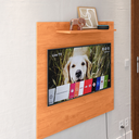 Ver imagem 3 de Painel para Tv Smart 32 Polegadas com Nicho Prateleira Sala Quarto Star - Cinamomo