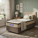 Ver imagem 1 de Cama Box + Colchão Gazin de Molas Ensacadas Pillow Top Air Pro Solteiro 88 cm