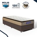 Ver imagem 3 de Cama Box + Colchão Gazin de Molas Ensacadas Pillow Top Air Pro Solteiro 88 cm