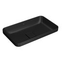 Ver imagem 1 de Cuba Sobrepor Deca Slim Quadrada com Mesa 50cm Ebano Fosco L.23050.94