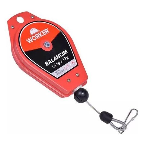 Balancim P/ Ferramentas 1,5kg À 3,0kg Cabo 1 Metro Worker