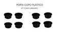 Ver imagem 3 de Kit de 8 Suportes Porta Copo de Plastico para Braco de Sofa